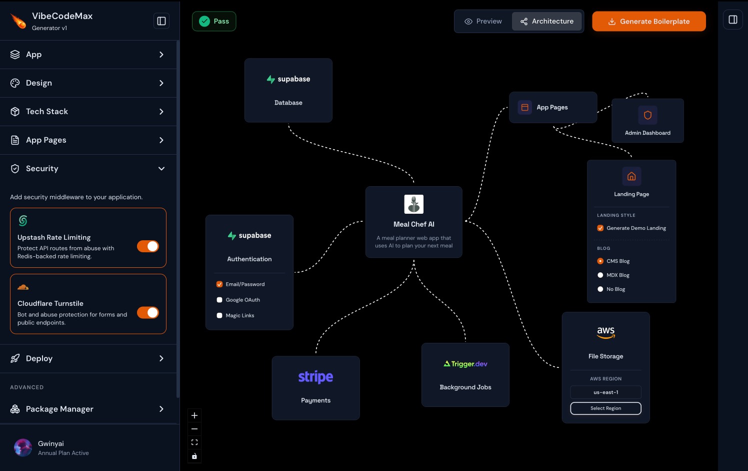 Generate A Boilerplate